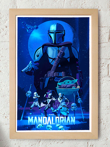 Mandalorian Poster Print