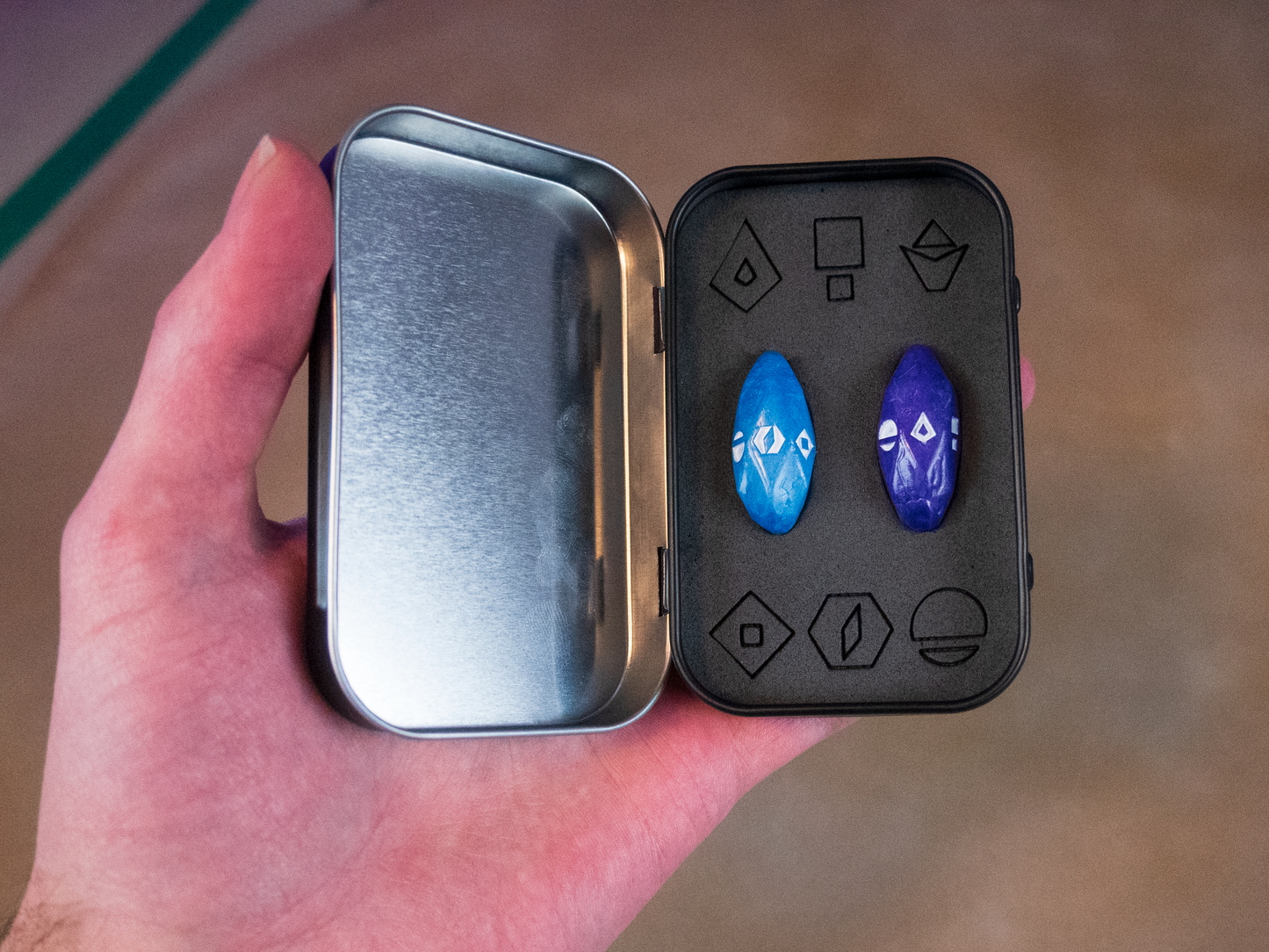 Sabacc Dice Crystal Kyber Crystal Set