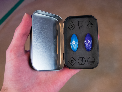 Sabacc Dice Crystal Kyber Crystal Set