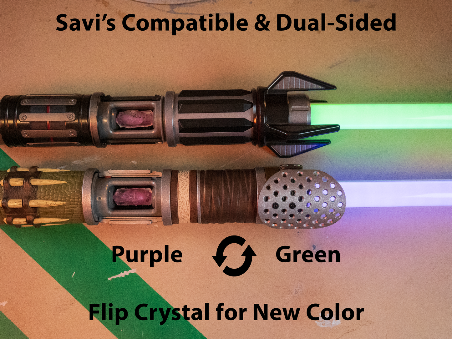 Mace Windu Hologhost- Kyber Crystal