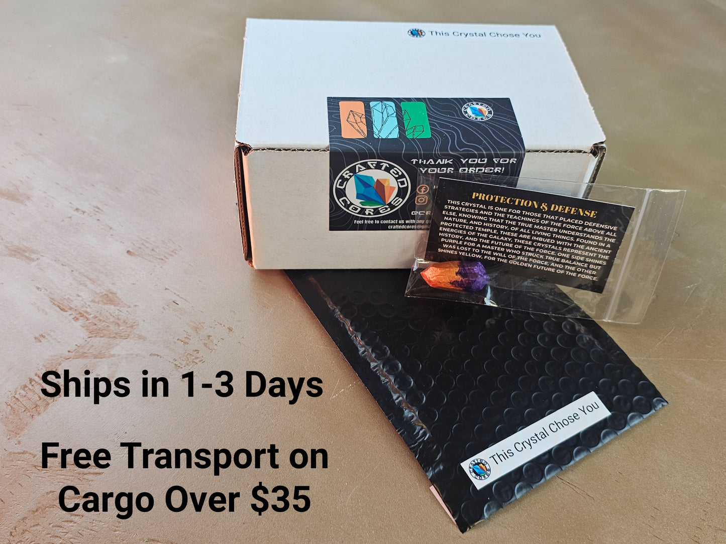 Protection And Defense Crystal