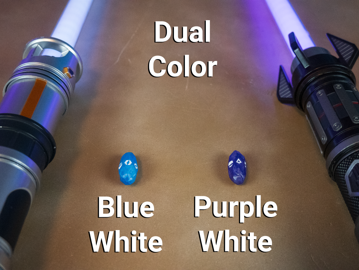 Sabacc Dice Crystal Kyber Crystal Set