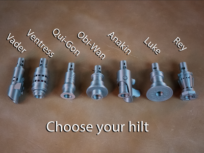 Lightsaber Hilt Kyber Crystal Necklace