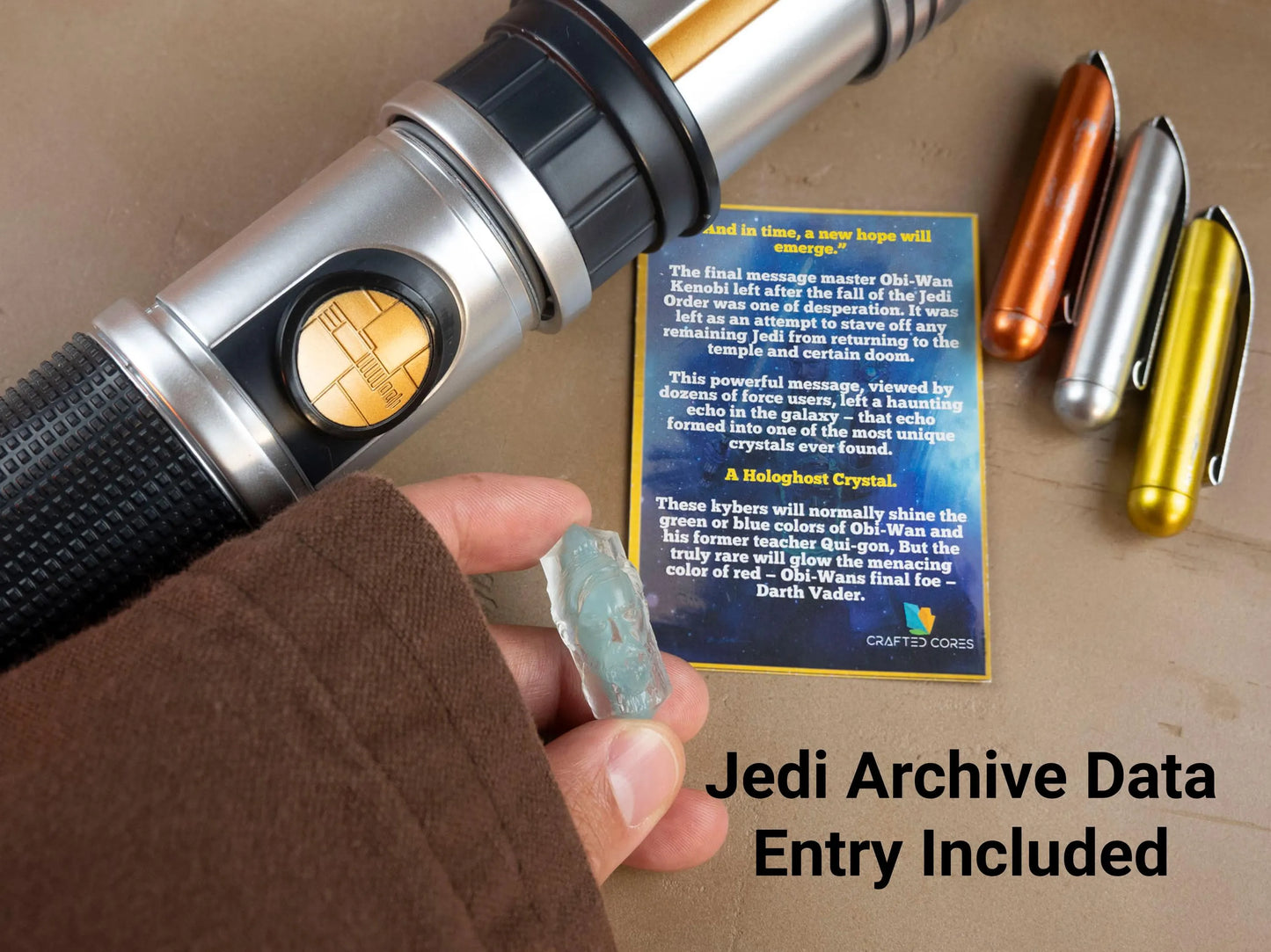 Obi Wan Hologhost Crystal