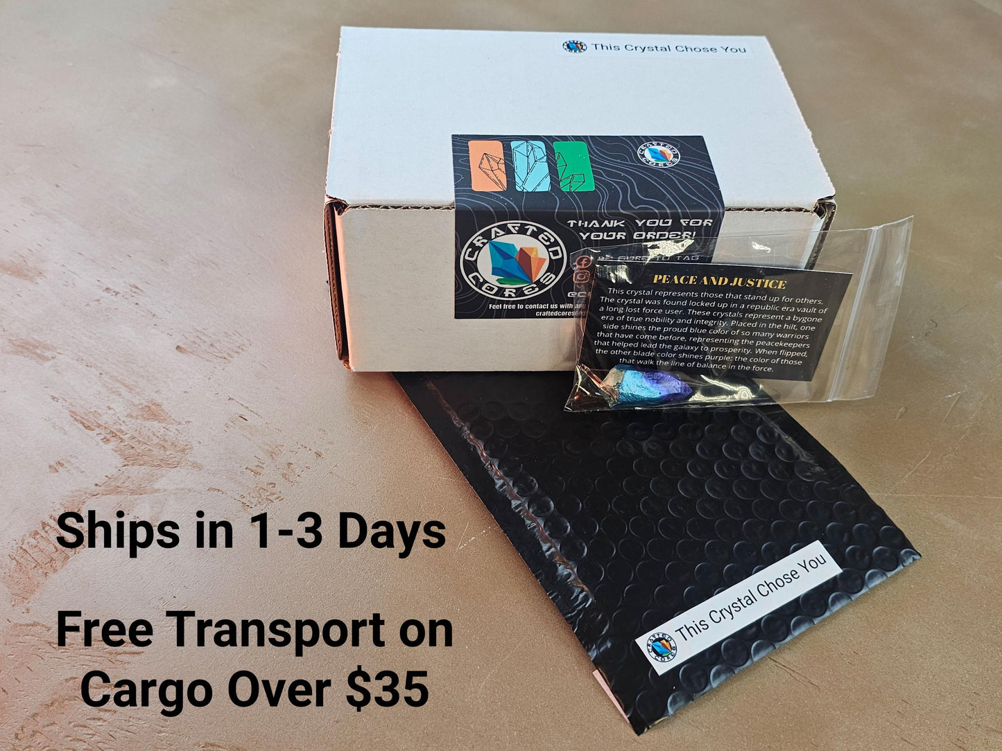 Peace and Justice Crystal