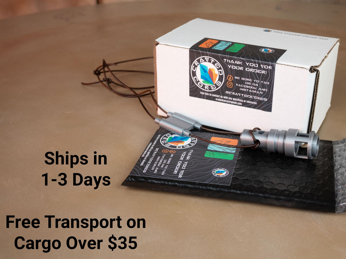 Jedi and Sith Crusader Pendant