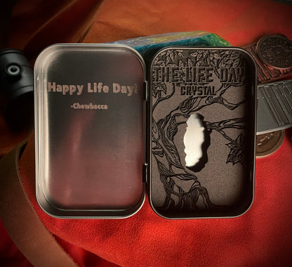 Life Day Crystal Display Tin