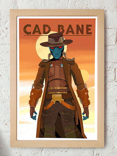Cad Bane Poster Print